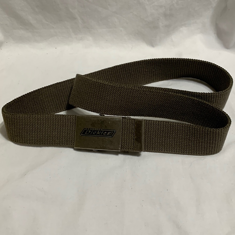 Dickies 40” light army green woven adjustable belt